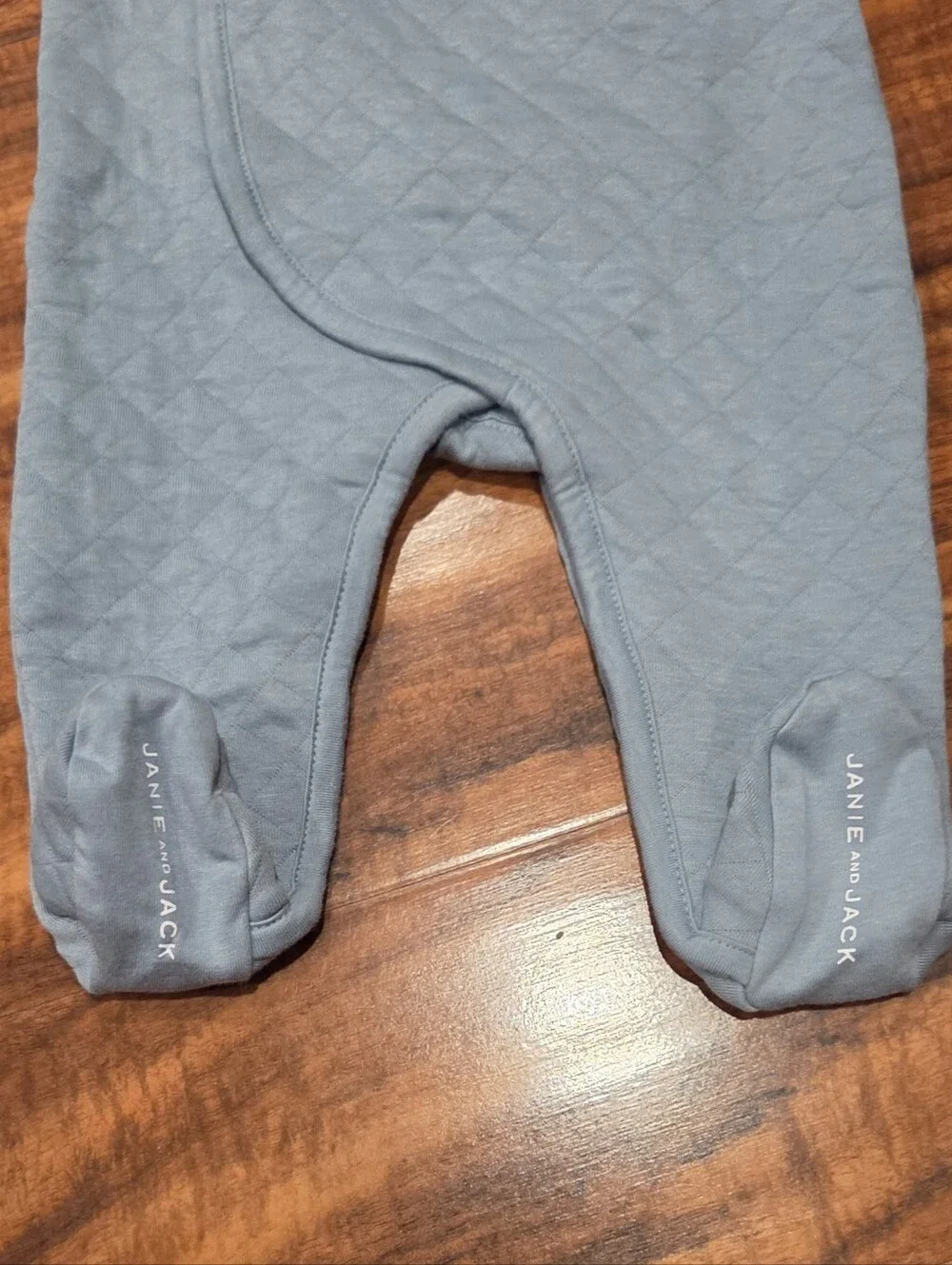 Janie and Jack NWT 0-3 Months Quilted Footie Romper and Bear Bodysuit